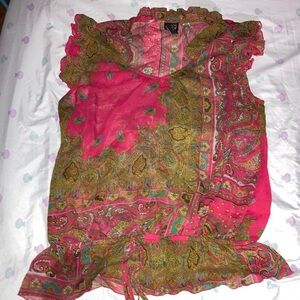THX Vibrant Paisley Blouse